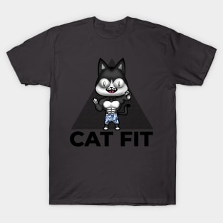 cat fit T-Shirt